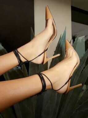 Jimmy Choo Farley 95 Leather Pump